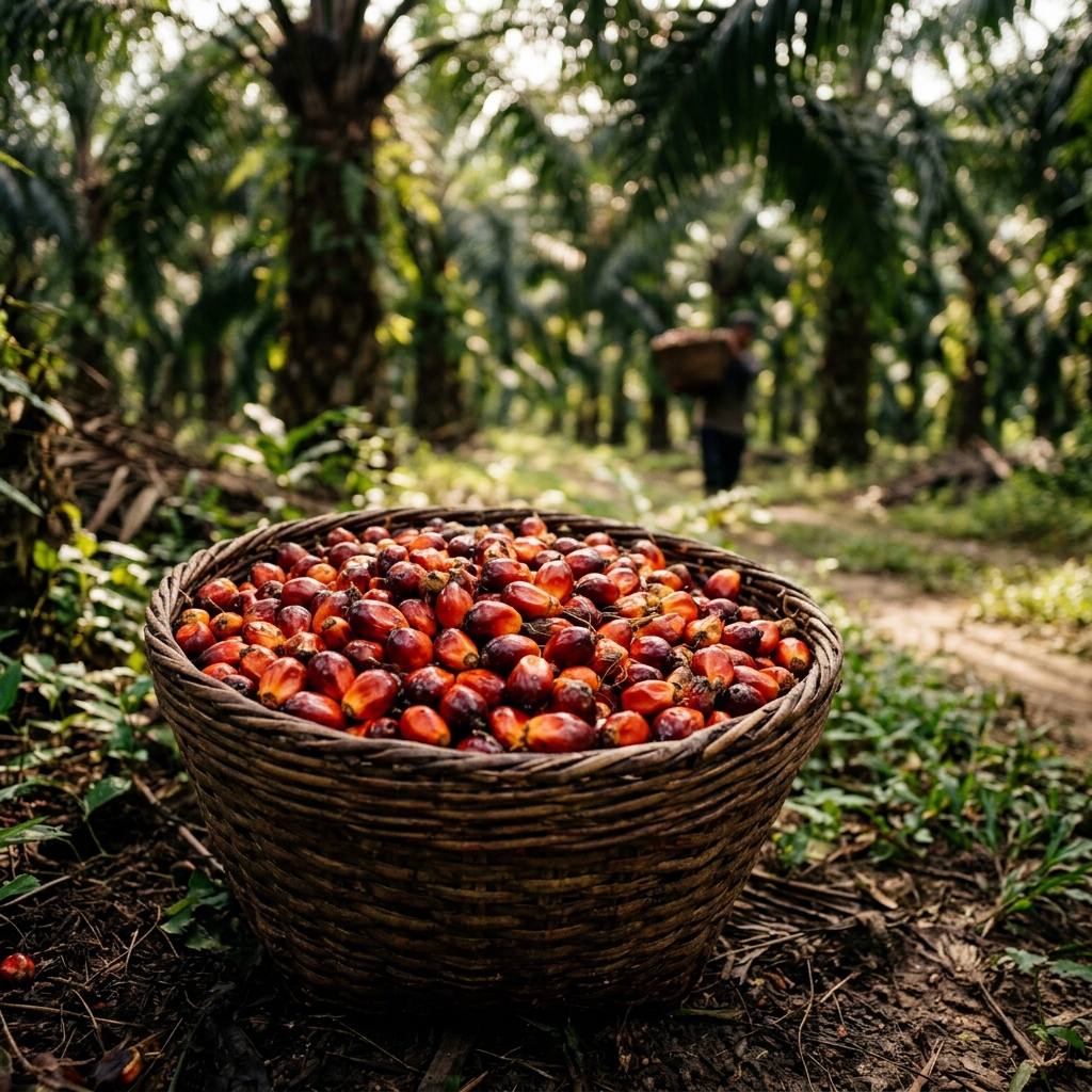 Red Palm Fruits